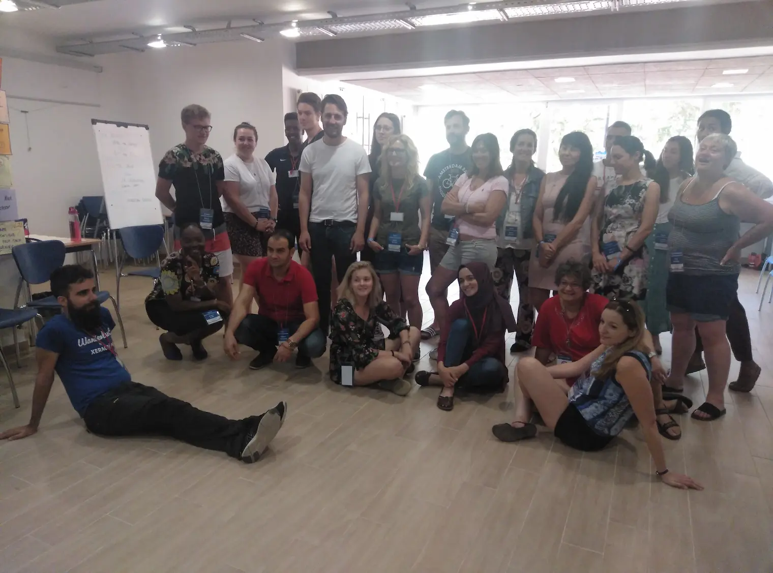 Participantes en el evento